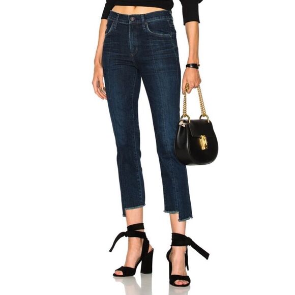 Citizen of Humanity Amari Step Hem Ankle Jeans - Picture 4 of 10